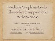 medicine complementari
